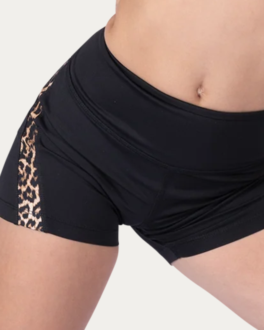 XO Dance Co Vibe Short - Black Cheetah - Backstage Dancewear & Gifts